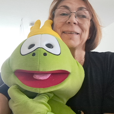 Mein Kollege Filou und ich